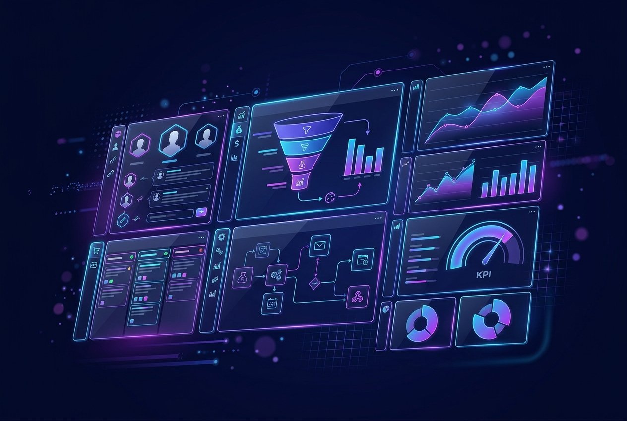 CRM Solutions Dashboard